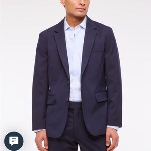 Abercrombie & Fitch Collins Slim Blazer Navy